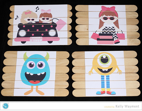 Craft Stick Puzzles by Kelly Wayment