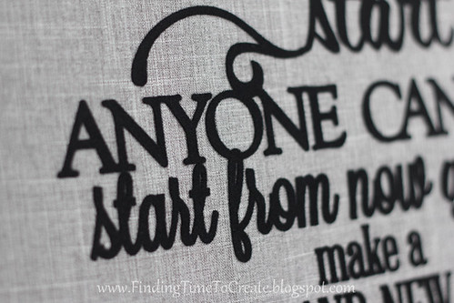 make a new ending vinyl closeup