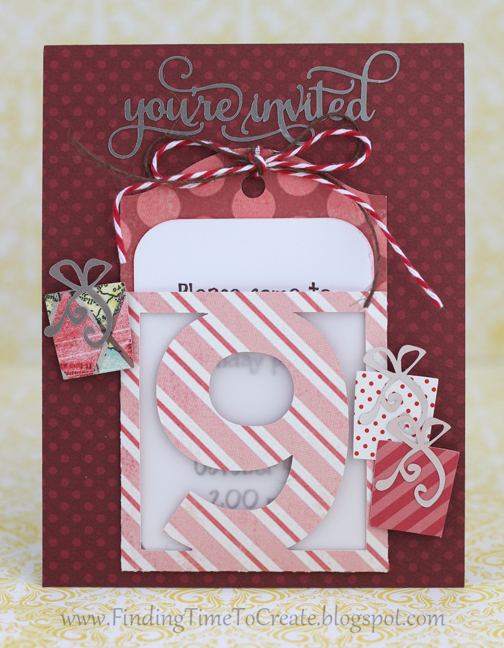 Pocket Tag Invitation by Kelly Wayment