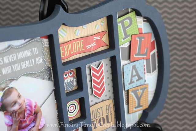 Timberland Critters Shadow Box by Kelly Wayment detail cutouts