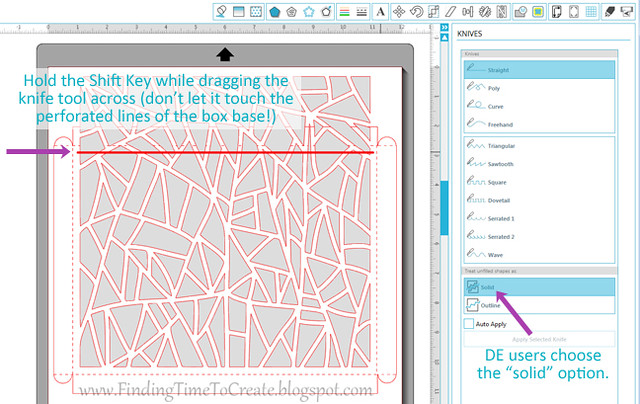 screen shot stone base