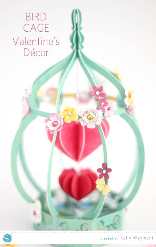 Bird Cage Valentine’s Décor