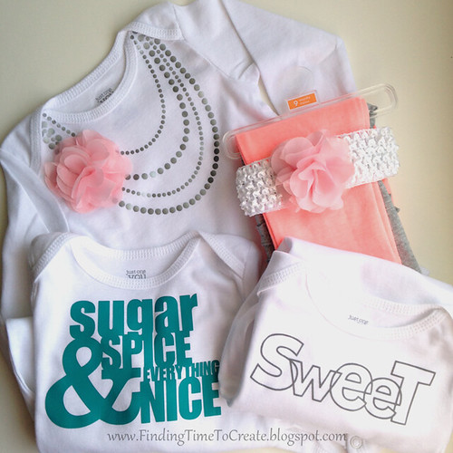 Heat Transfer Baby Onesies Tutorial