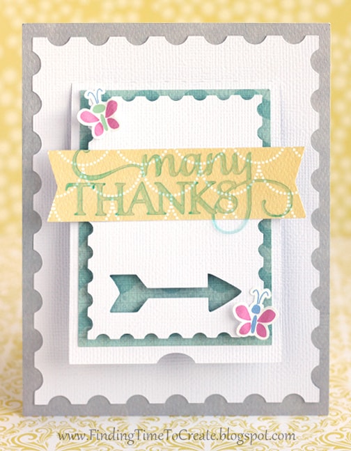 Many Thanks | Flap Card