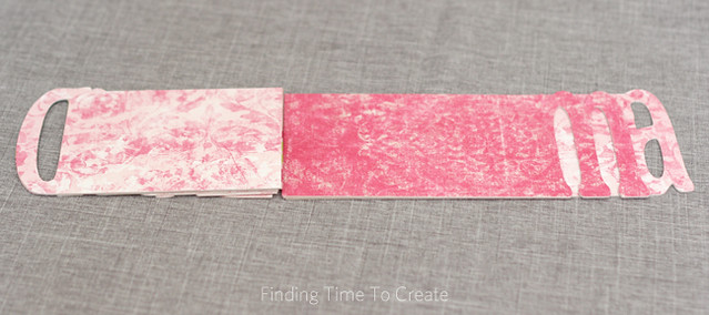 Grandma Album Assembly - letters ready for photos and embellishments