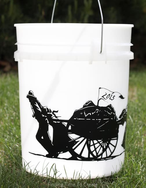 Trek Bucket Vinyl Art