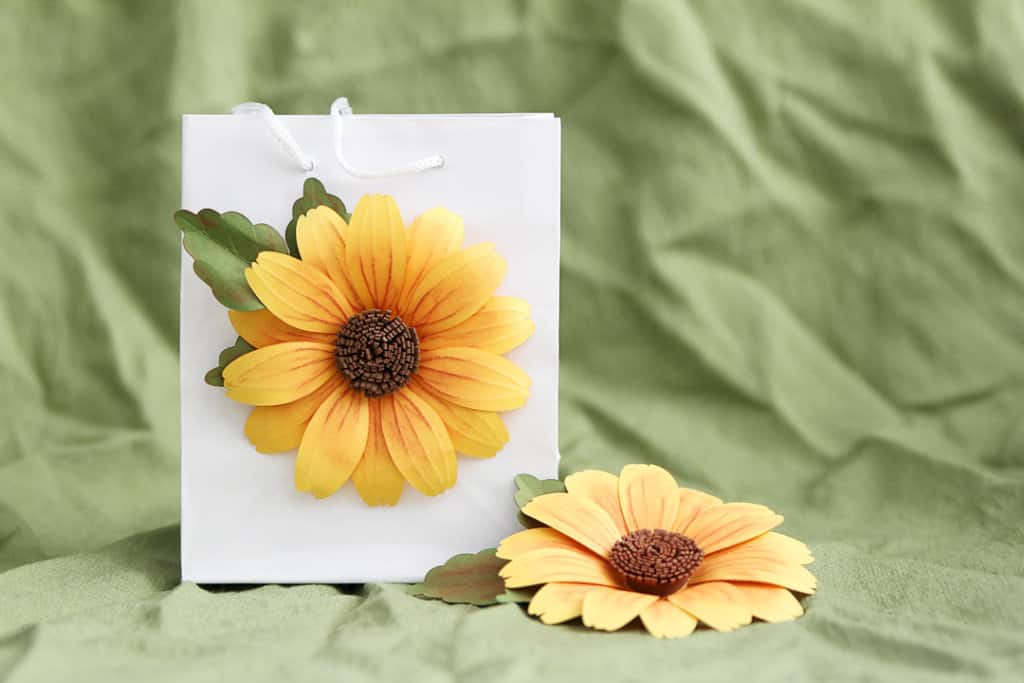 3D Sunflower Craft Along project