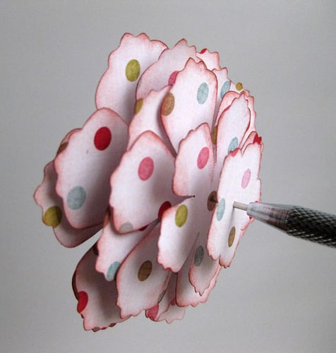 Quick Tip:  Aligning Layered Flowers