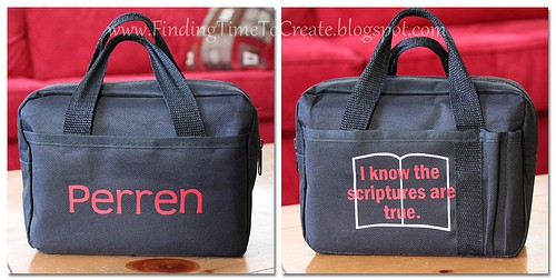 Heat Transfer Vinyl:  My Very First Project