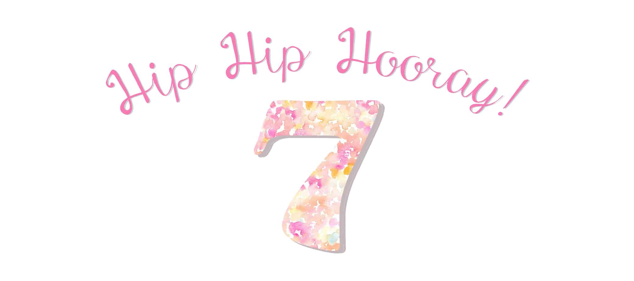 Happy Bloggiversary #7