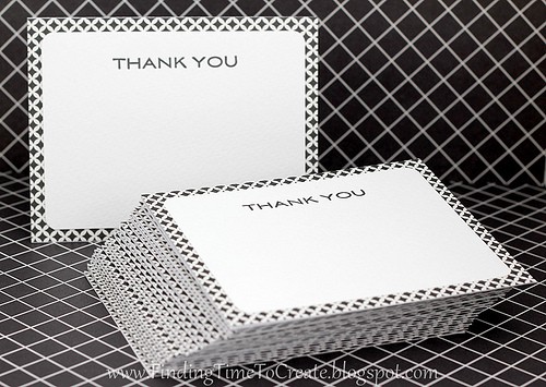Letterpress Thank You Cards