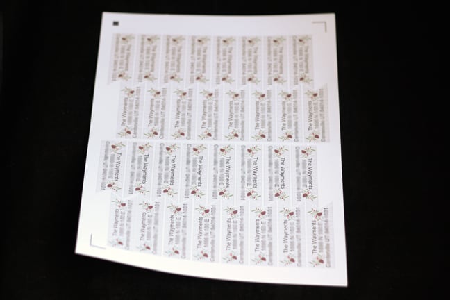 Custom Address Labels