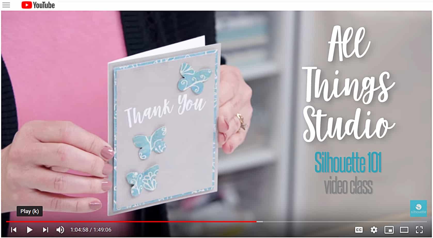 All Things Studio: Free Video Class