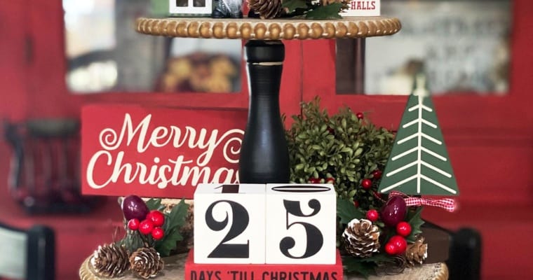 Lori Whitlock Christmas Tiered Tray Class