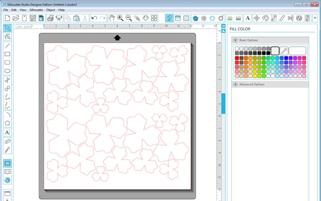 Fall Flowers and Nesting Tutorial - Finding Time To Create