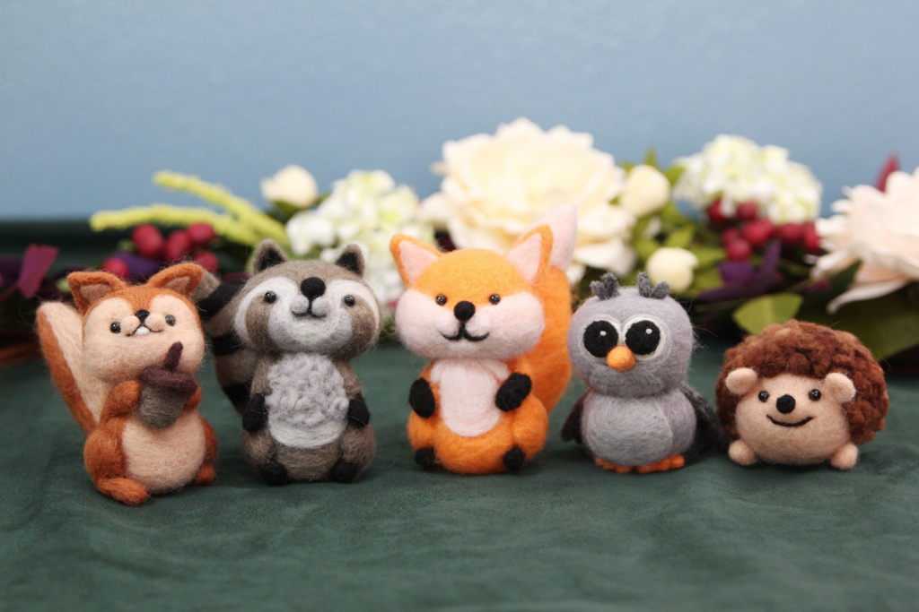 Needle Felted Animals