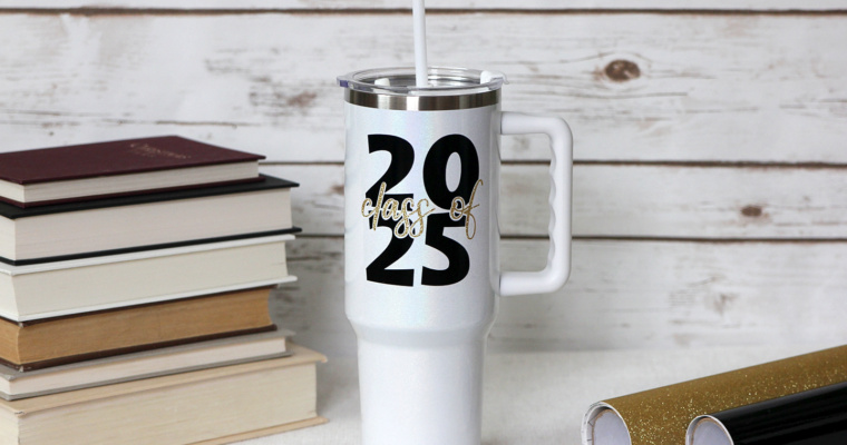 Free Class – Custom Graduation Tumbler