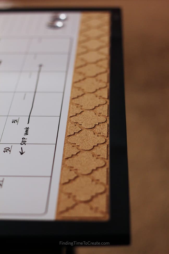 Embellished Cork Trim - Finding Time To Create - Silhouette Cork Sheets