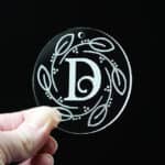 Try Etching Acrylic with Silhouette Curio