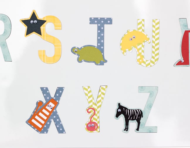 Alphabet Magnets by Kelly Wayment