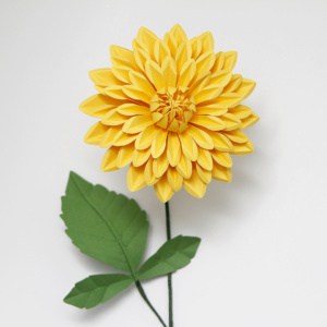 3D Paper Dahlia