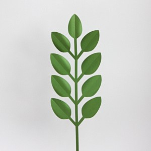 3D Paper Greenery Stem