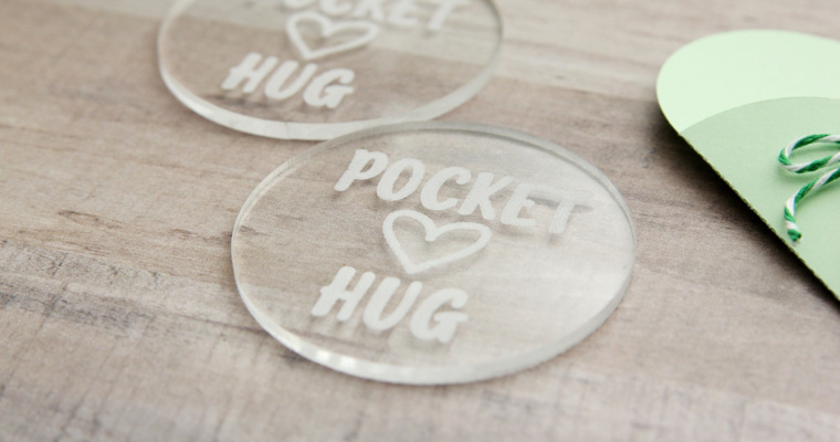 Engrave Pocket Hugs with the Curio 2