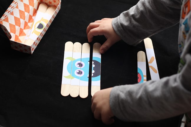 Craft Stick Puzzles - Finding Time To Create