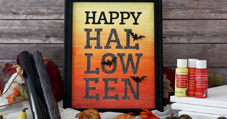 Free Class: Reverse Canvas Halloween Decor