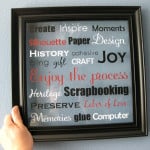 Subway Art: Vinyl on Glass