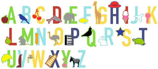 Alphabet Magnets by Kelly Wayment