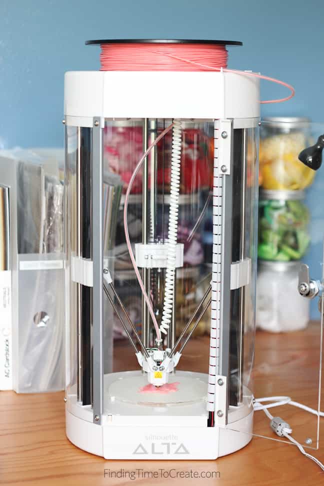 3D Printing Basics Class with the Silhouette Alta - by Kelly Wayment - Finding Time To Create