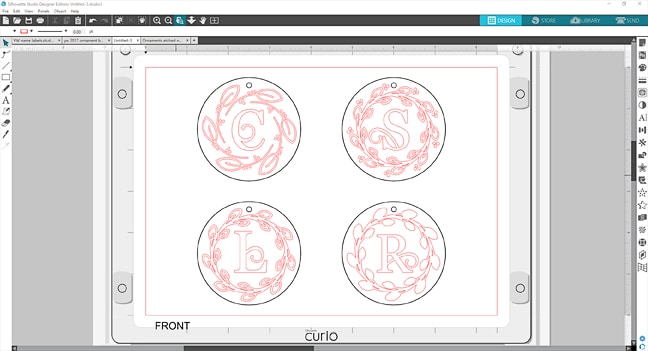 Try Etching Acrylic with Silhouette Curio