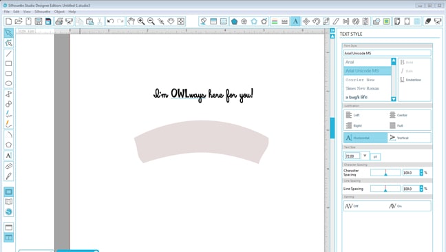 Owl Card - Finding Time To Create