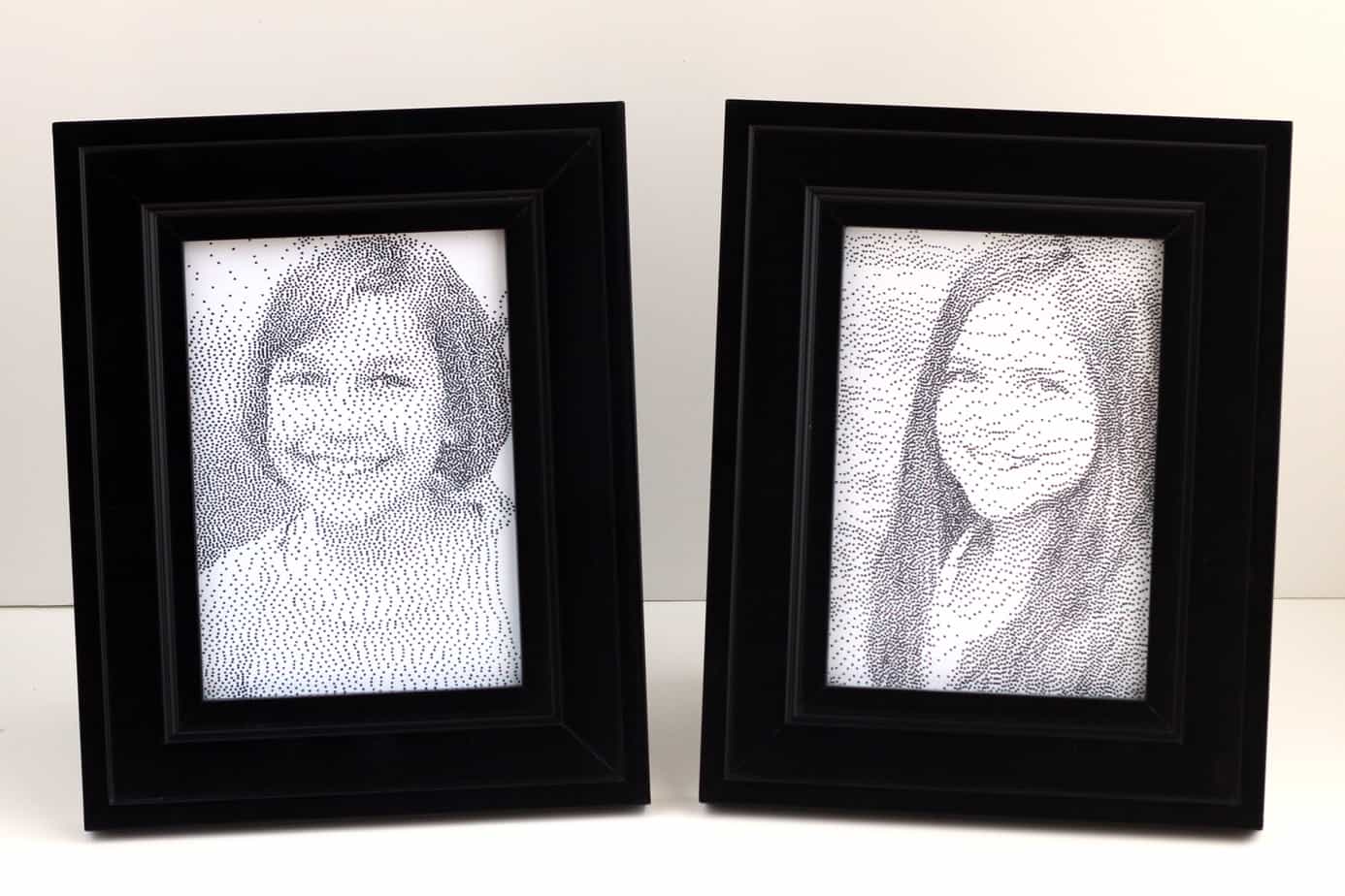 Silhouette Curio Stipple Feature