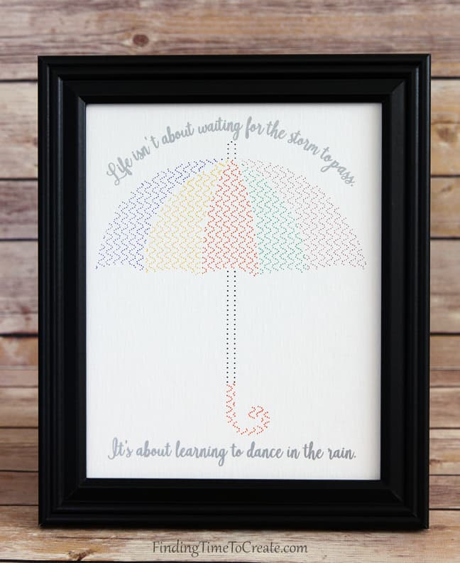 Multi Color Stipple Curio Tutorial | Finding Time To Create