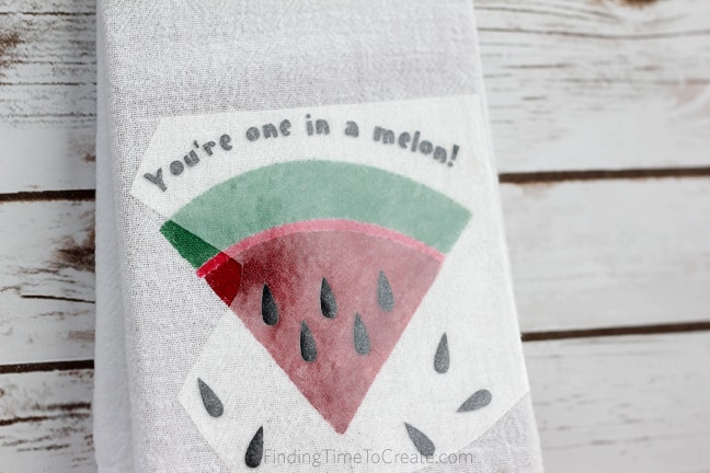 Watermelon dish towels - Finding Time To Create
